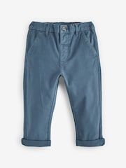 Blue Stretch Chinos Trousers (3mths-7yrs) - Image 5 of 6