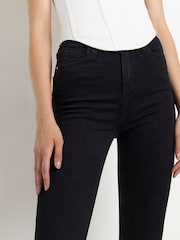 River Island Black High Rise Skinny Jeans - Image 4 of 6