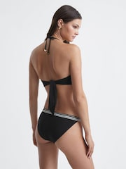 Top de bikini con diseño de bloques de colores Raven de Reiss - Imagen 4 de 4