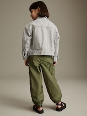 Grey Oversized Denim Jacket (3-16yrs) - Image 2 of 7
