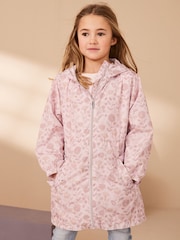 Pink Floral Shower Resistant Cagoule (3-16yrs) - Image 2 of 10