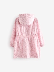 Pink Floral Shower Resistant Cagoule (3-16yrs) - Image 7 of 10