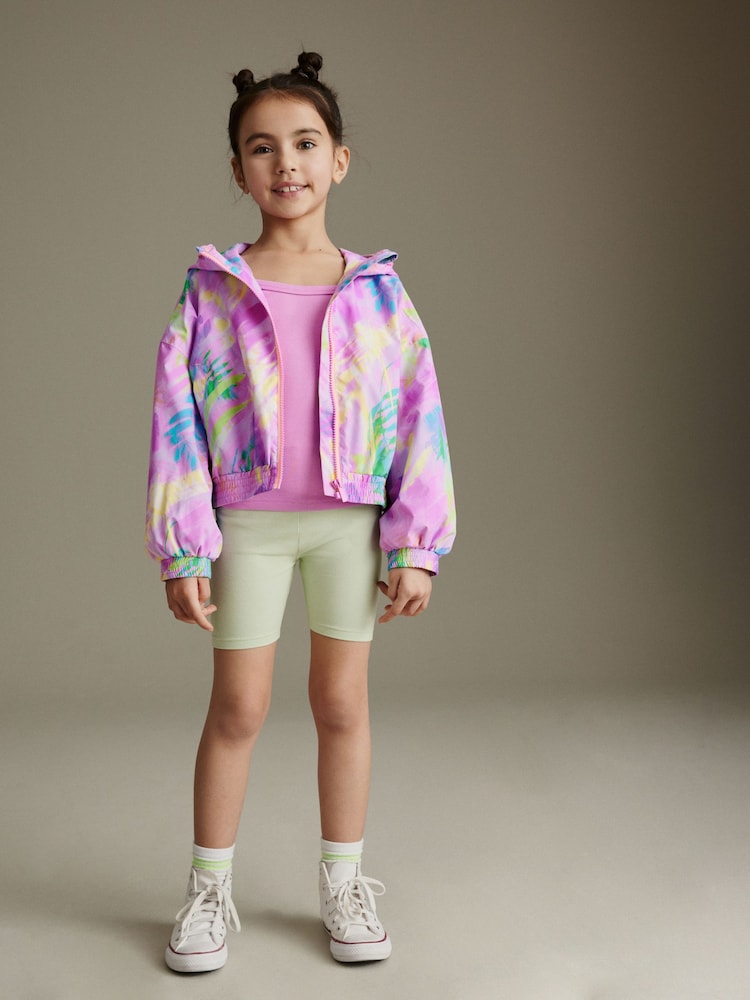 Print/Colour Shower Resistant Aop Crop Cagoule (3-16yrs) - Image 2 of 10 Print/Colour Shower Resistant Aop Crop Cagoule (3-16yrs) - Image 2 of 10