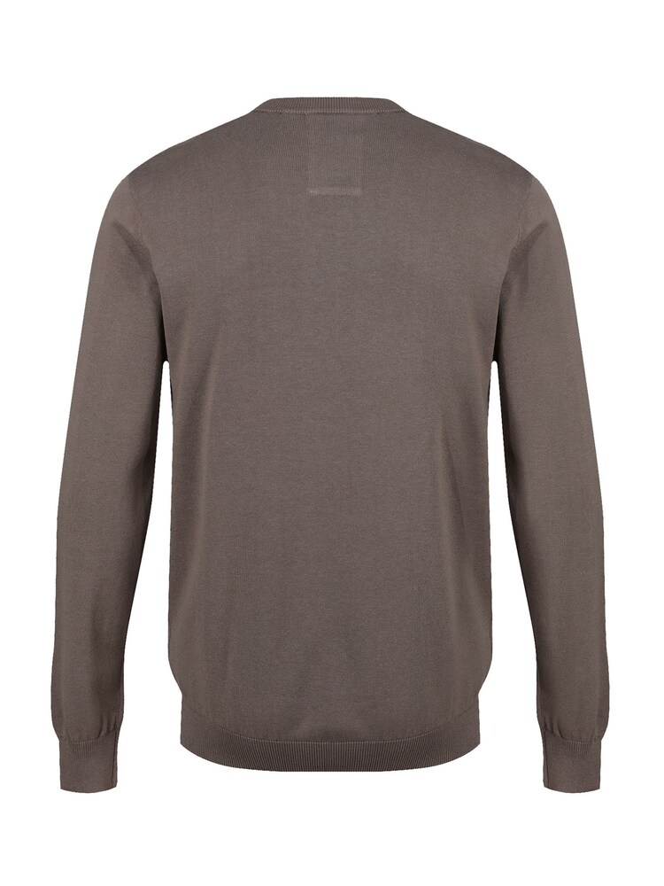 Luke 1977 100% Cotton Florence Clay Knitted Brown Jumper - Image 4 of 4