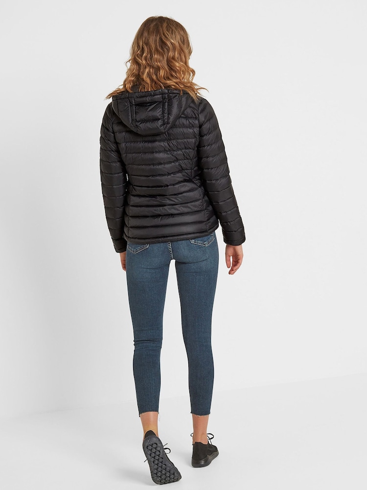 Tog 24 Black Drax Hooded Down Jacket - Image 2 of 4 Tog 24 Black Drax Hooded Down Jacket - Image 2 of 4