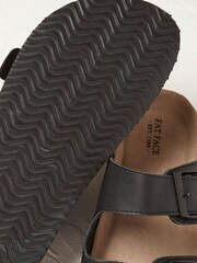 FatFace Meldon Black Leather Sandals - Image 3 of 3