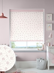 Laura Ashley Blush Pink Ahoy Alphabet Made To Measure Roller Blind - Image 1 of 6