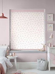 Laura Ashley Blush Pink Ahoy Alphabet Made To Measure Roller Blind - Image 2 of 6