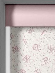 Laura Ashley Blush Pink Ahoy Alphabet Made To Measure Roller Blind - Image 3 of 6