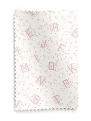 Laura Ashley Blush Pink Ahoy Alphabet Made To Measure Roller Blind - Image 5 of 6