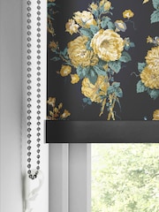 Laura Ashley Midnight Blue Cecilia Made To Measure Roller Blind - Image 4 of 6