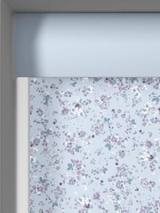 Laura Ashley Chalk Blue Blossoms Made To Measure Roller Blind - Image 3 of 6