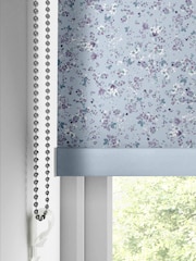 Laura Ashley Chalk Blue Blossoms Made To Measure Roller Blind - Image 4 of 6