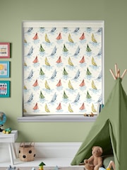 Laura Ashley Multi Ahoy Sail Boats Made To Measure Roller Blind - Image 2 of 6
