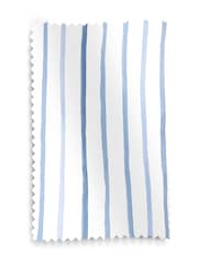 Laura Ashley Dark Seaspray Blue Painterly Stripe Made To Measure Roller Blind - Image 5 of 6