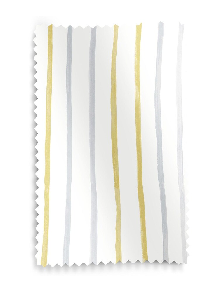 Laura Ashley Yellow Painterly Stripe Made To Measure Roller Blind - Image 5 of 5