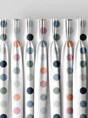 Multi Kids Polka Dots Made To Measure Curtains - Image 5 of 9