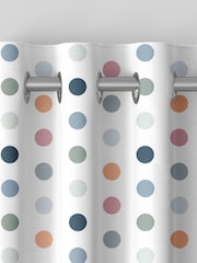 Multi Kids Polka Dots Made To Measure Curtains - Image 7 of 9