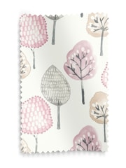Blush Pink Trees Made To Measure Curtains - Image 9 of 9