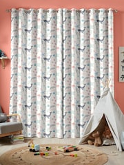 Natural Kids Sea Life Made To Measure 100% Cotton Curtains - Image 2 of 9