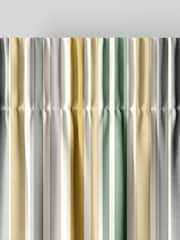 Yellow Multi Kids Stripe Made To Measure Curtains - Image 6 of 9