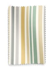 Yellow Multi Kids Stripe Made To Measure Curtains - Image 9 of 9