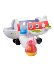 Peppa Pig Weebles Push Along Wobbily Plane - Image 5 of 7