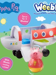 Peppa Pig Weebles Push Along Wobbily Plane - Image 7 of 7