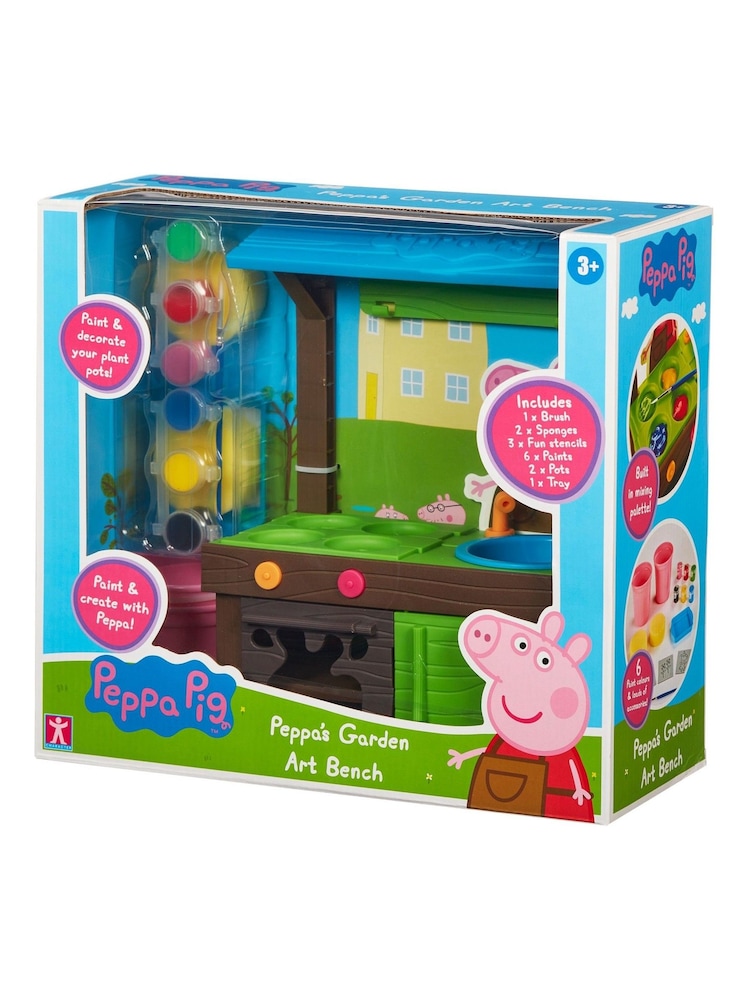 Peppa Pig Peppa's Garden Art Bench - Image 1 of 9