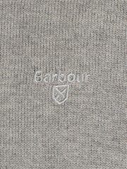 Barbour® Grey 100% Cotton Quarter Zip Jumper - Image 5 of 5