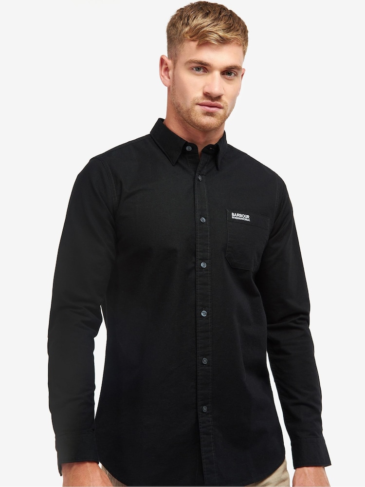 Barbour® International 100% Cotton Kinetic Oxford Shirt - Image 1 of 6
