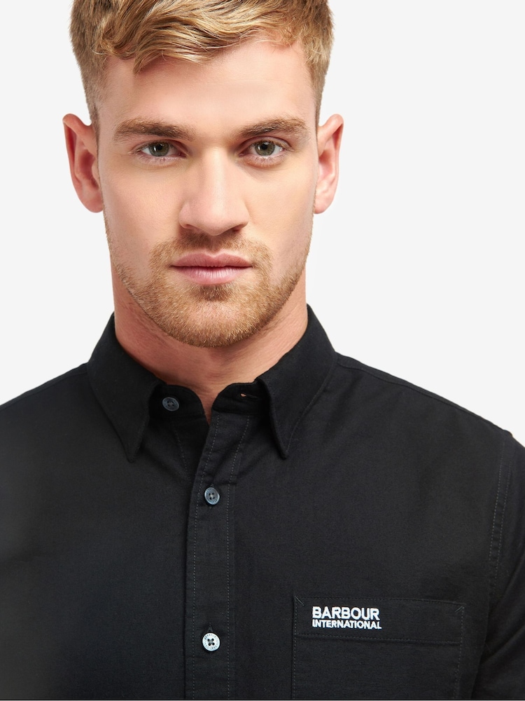 Barbour® International 100% Cotton Kinetic Oxford Shirt - Image 5 of 6