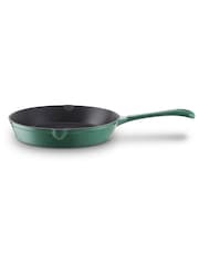Green Barbary & Oak Cream 26cm Foundry Cast Iron Round Fry Pan - Image 5 of 6