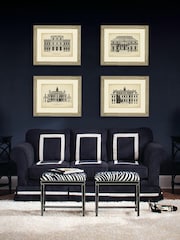 Brookpace Lascelles Gold Vintage Facade I in Antique Mirrored Frame - Image 2 of 3
