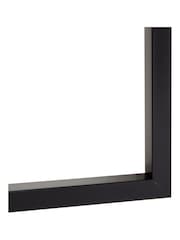 Brookpace Lascelles Black 'Nero 1' Abstract Picture in Satin Frame - Image 3 of 3