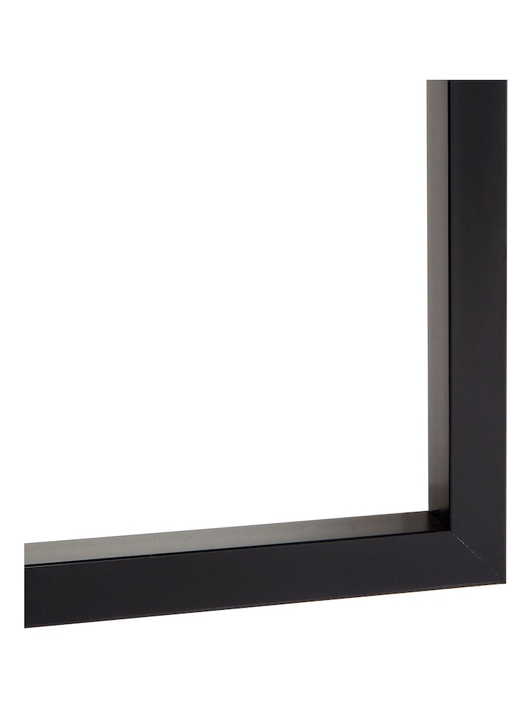 Brookpace Lascelles Black 'Nero 1' Abstract Picture in Satin Frame - Image 3 of 3