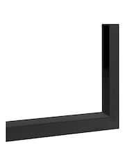Brookpace Lascelles Black Black And White 'Camera Girl' Photographic Print In Glass Black Frame - Image 3 of 3