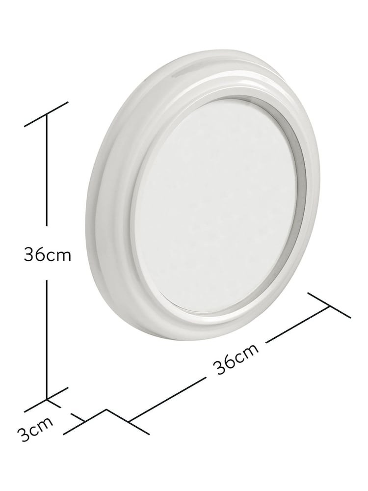 Brookpace Lascelles Cream Open Faced Garden Fruits Wall Clock - Image 4 of 4