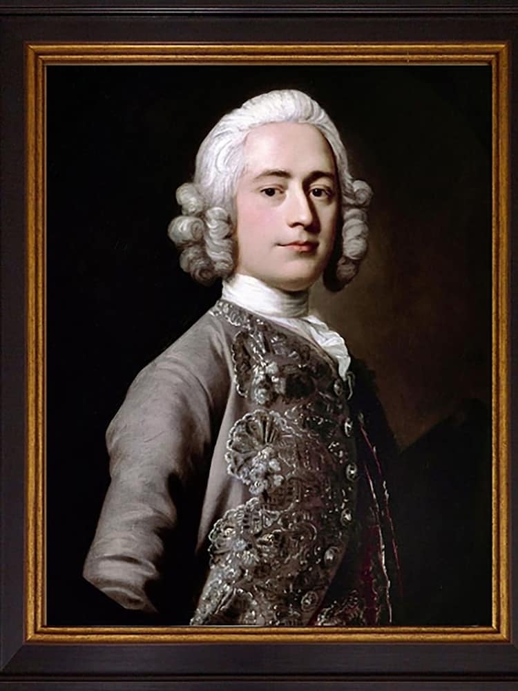Brookpace Lascelles Black Portrait Man Framed Wall Art - Image 1 of 3 Brookpace Lascelles Black Portrait Man Framed Wall Art - Image 1 of 3