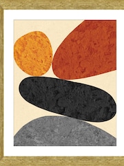 Brookpace Lascelles Brown Peter Arnold 'Desert Rocks 3' Framed Wall Art - Image 1 of 2