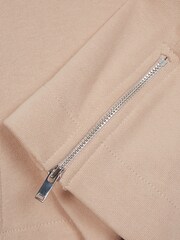 Reiss Pink Arden Senior Jersey Hoodie - Image 6 of 6