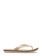 Crocs Brown Crocband Flip Flops - Image 1 of 4