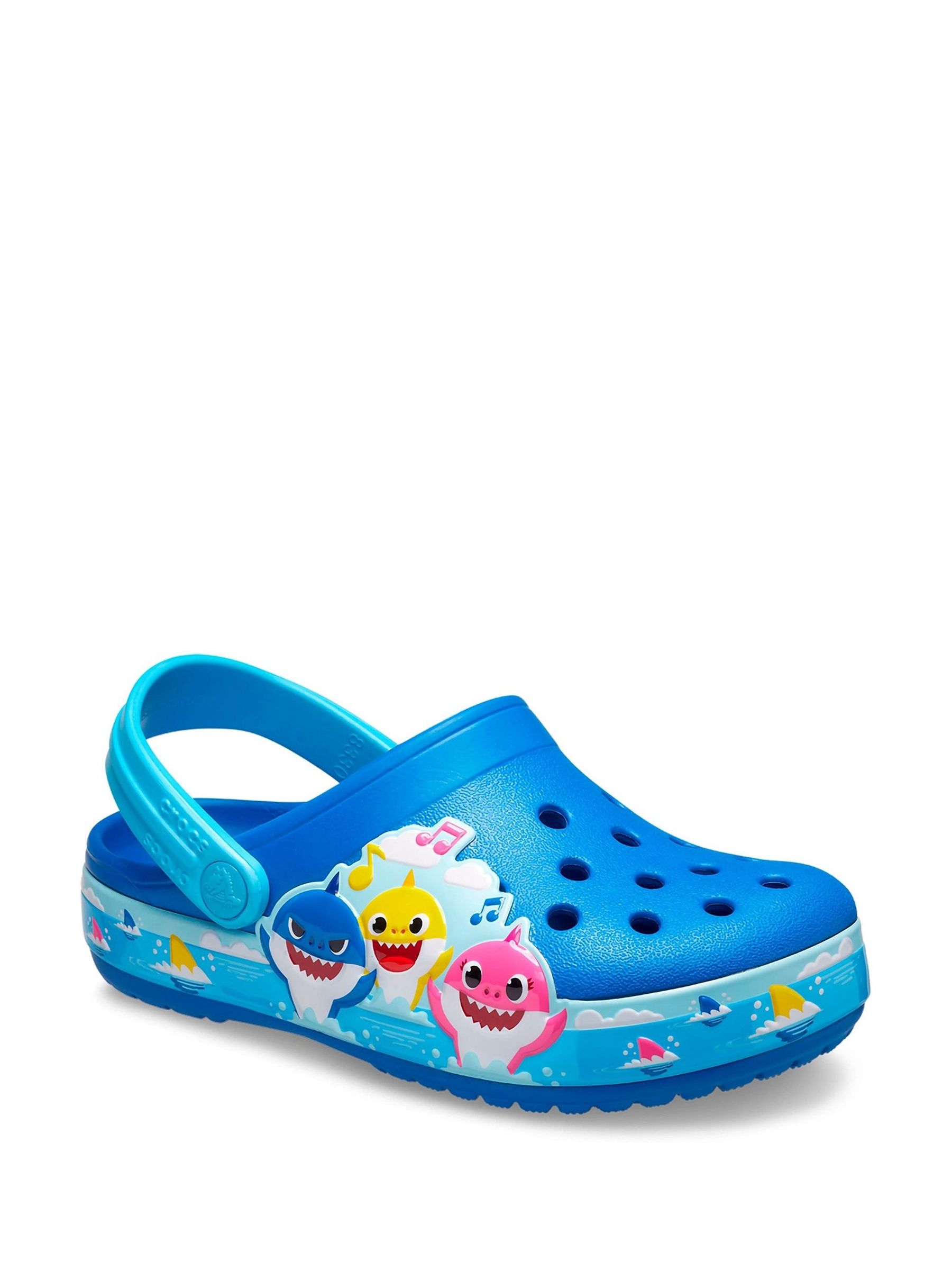 Baby shark crocs best sale