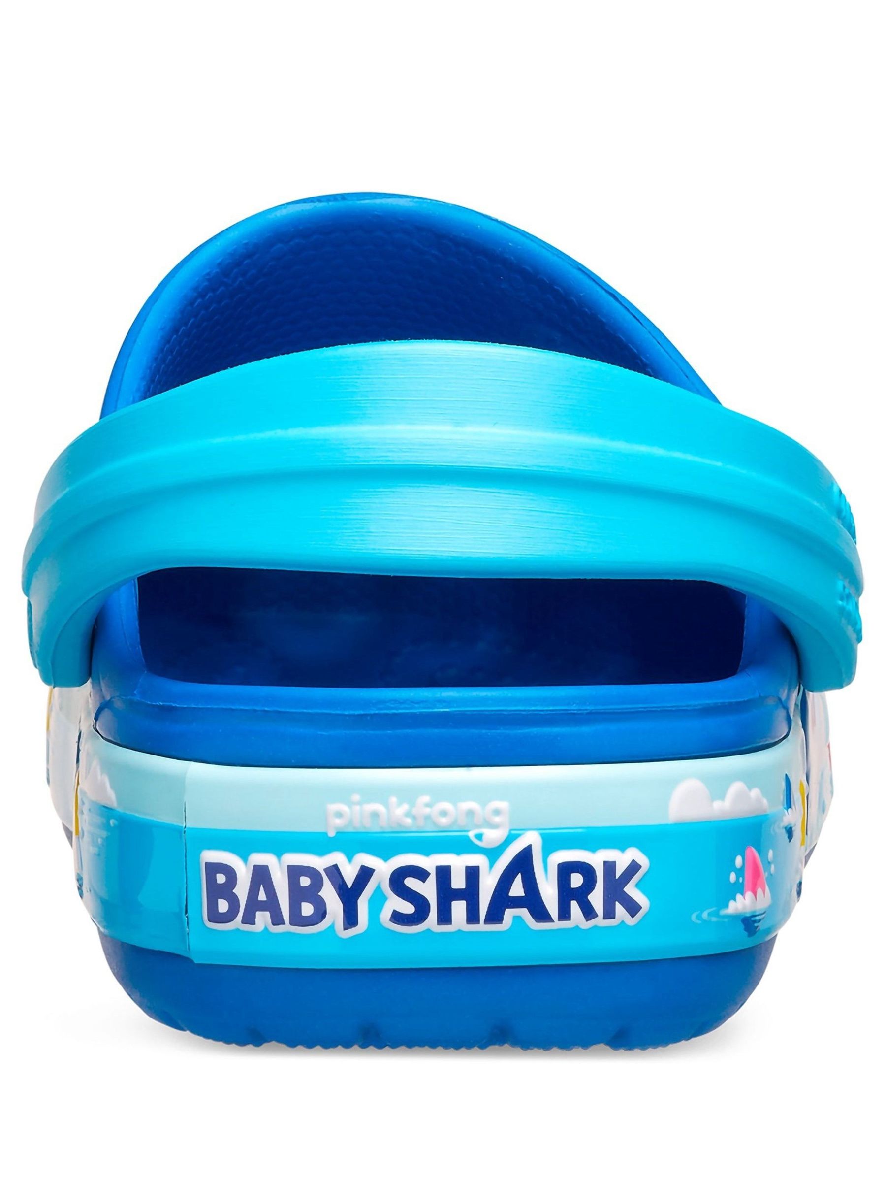 Shark crocs clearance