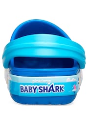 Crocs Blue Baby Shark Band Clogs - Image 5 of 5