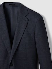 Reiss Dunn Single Breasted Wool Suit Slim Fit Blazer - Imagen 5 de 6