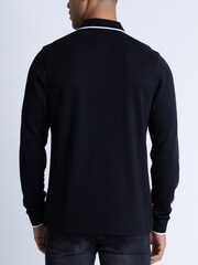 Luke 1977 Black Long Meadtastic Polo Shirt - Image 2 of 4