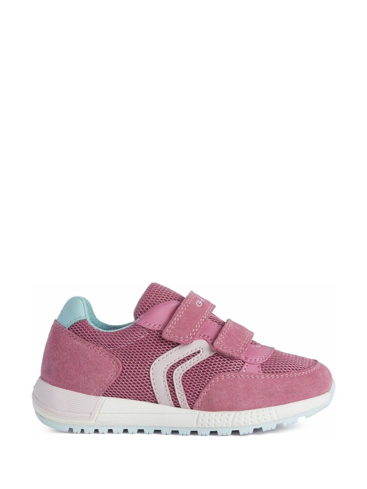 Geox Pink Alben Trainers - Image 1 of 4