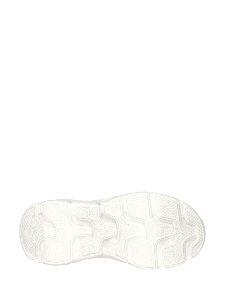 Skechers Grey Flex Glide Kids Trainers - Image 3 of 3