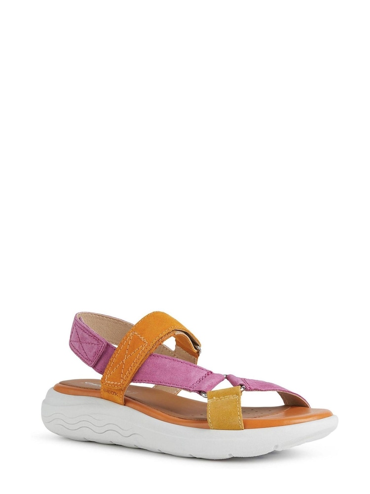 Geox Pink Spherica Sandals - Image 2 of 4